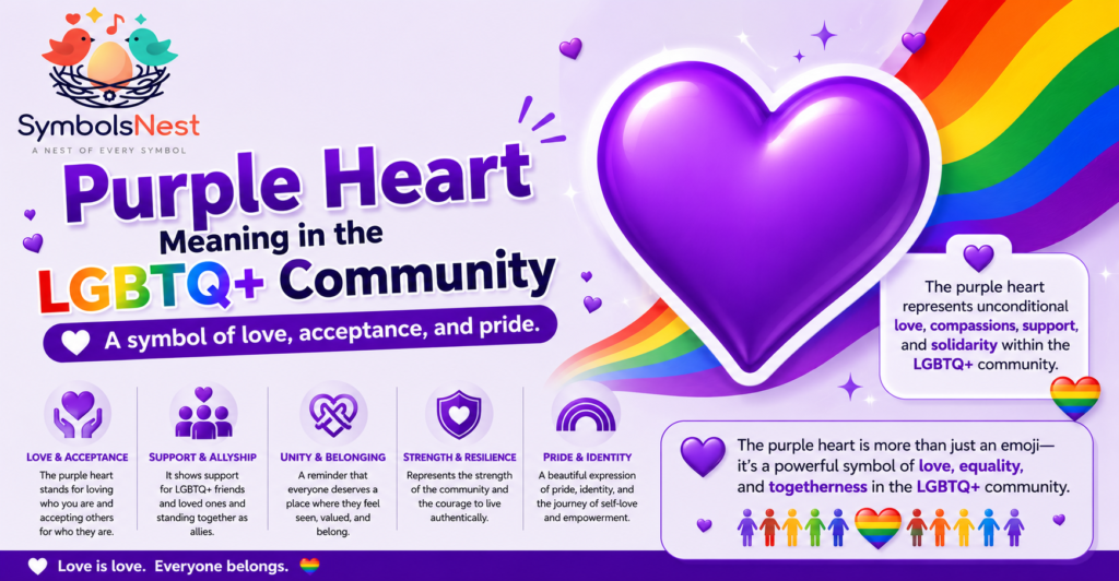 Purple Heart Meaning in the LGBTQ+ Community