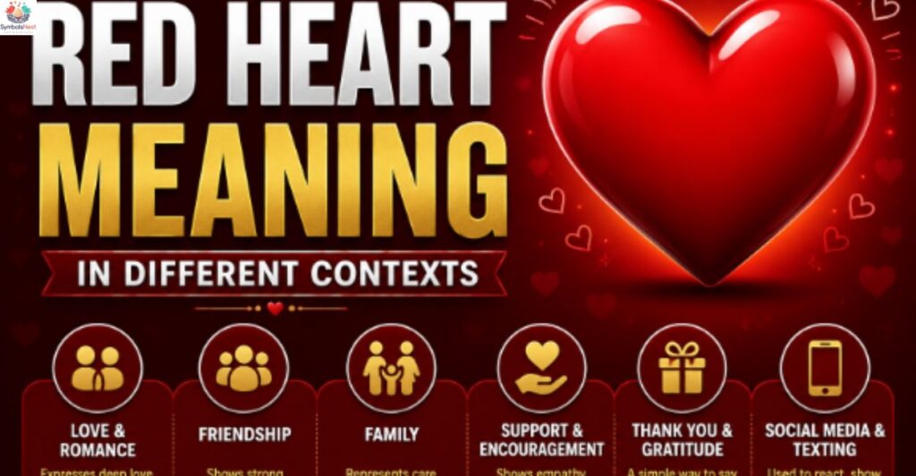 What Does the ❤️ Red Heart Mean?