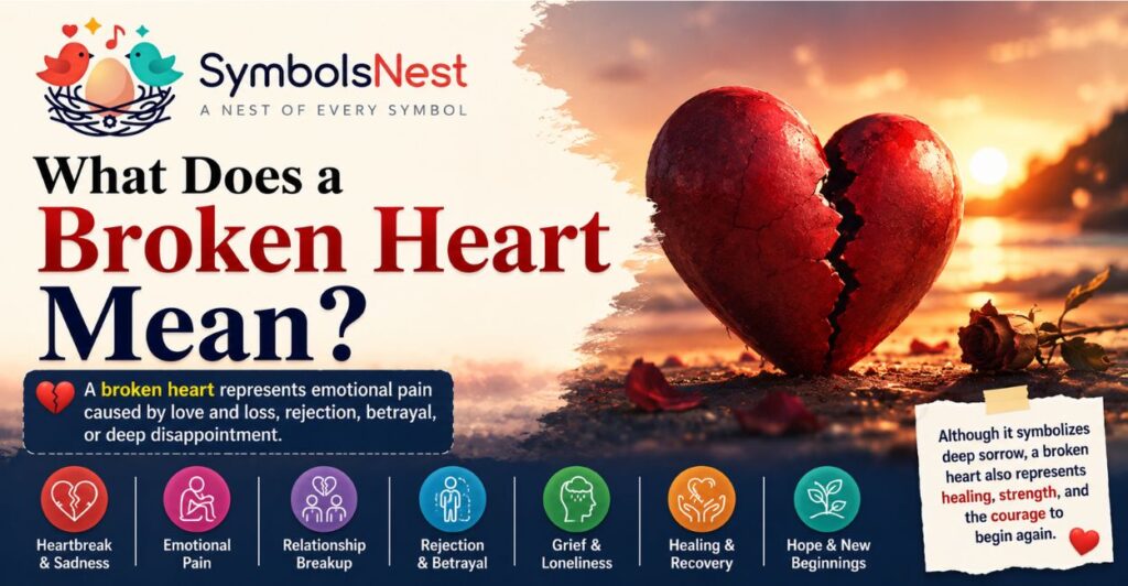 What Does a Broken Heart Mean?