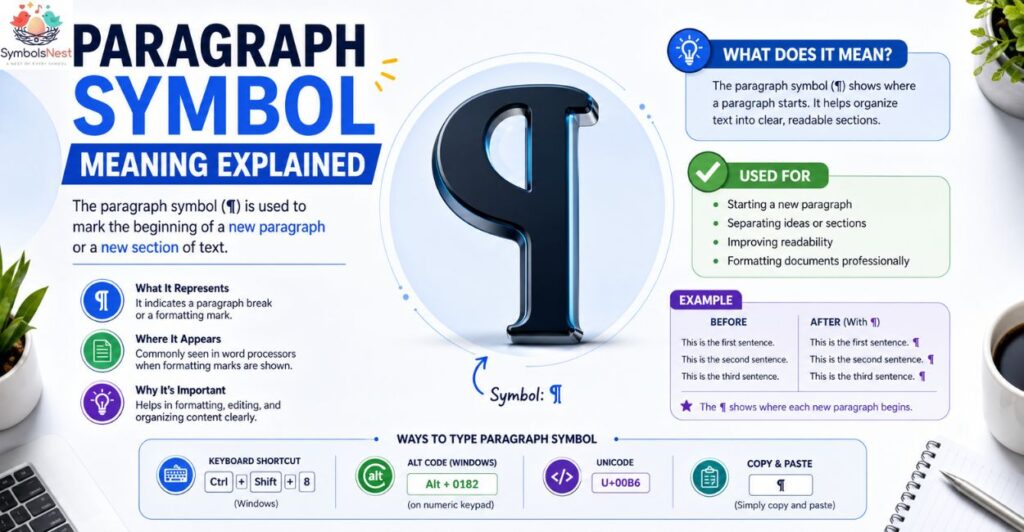 Paragraph Symbol Meaning Explained