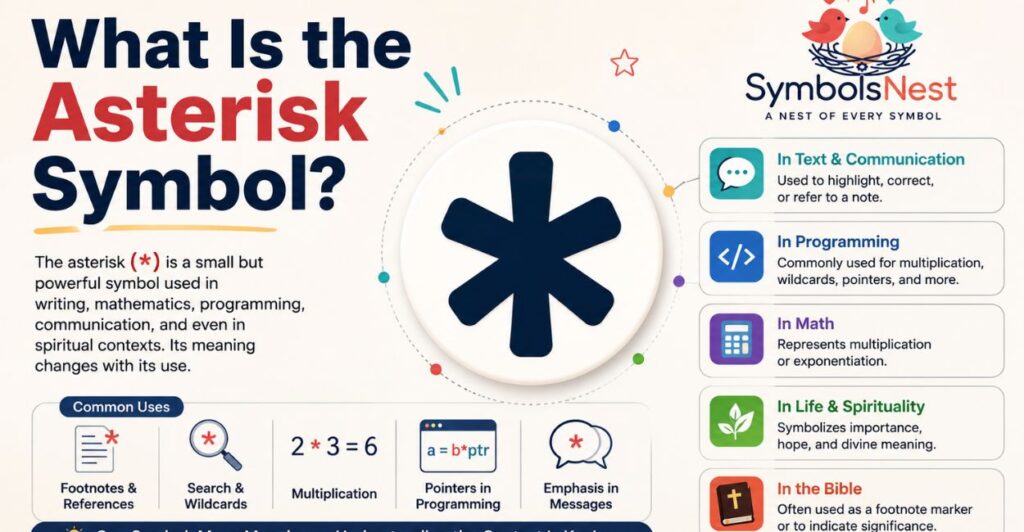 What Is the Asterisk Symbol?