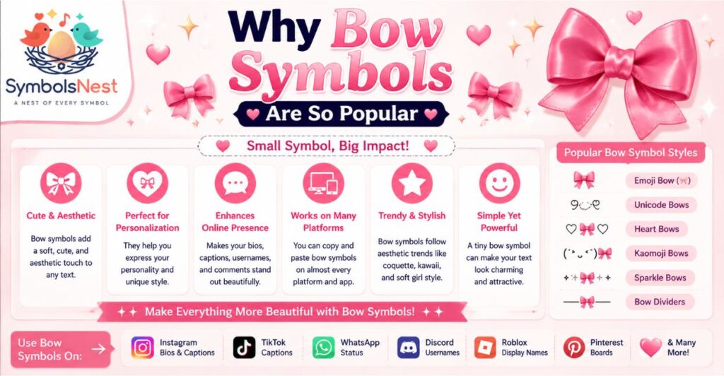 Why Bow Symbols Are So Popular