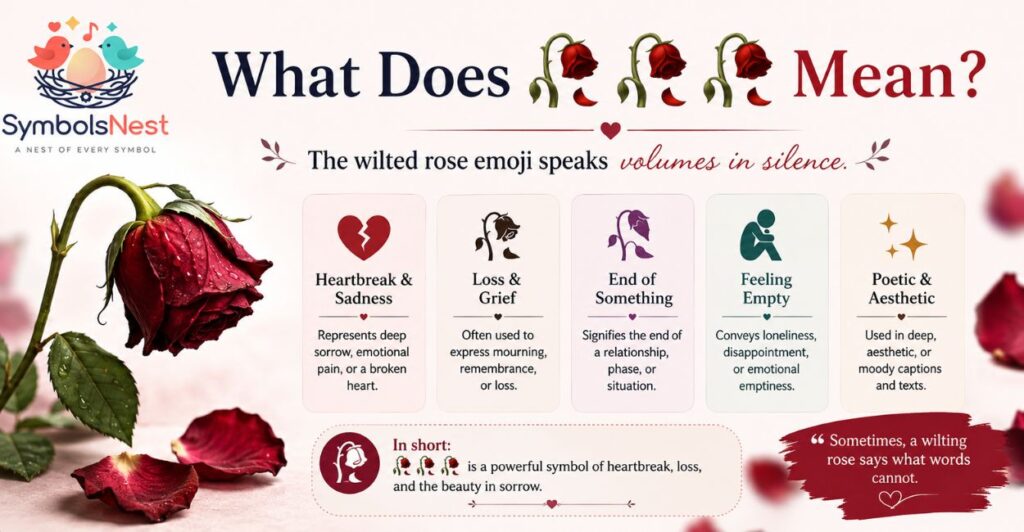 What Does 🥀🥀🥀 Mean?