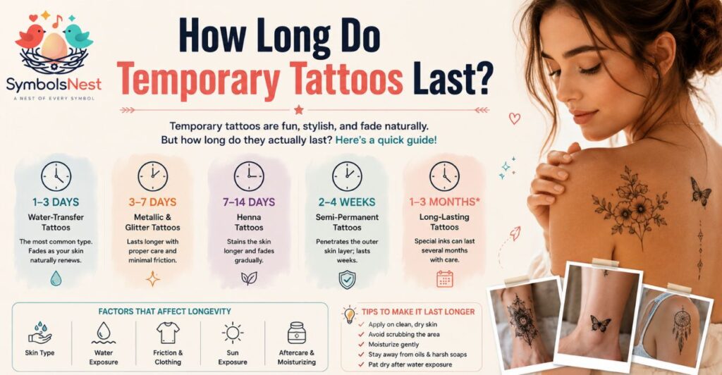 How Long Do Temporary Tattoos Last?