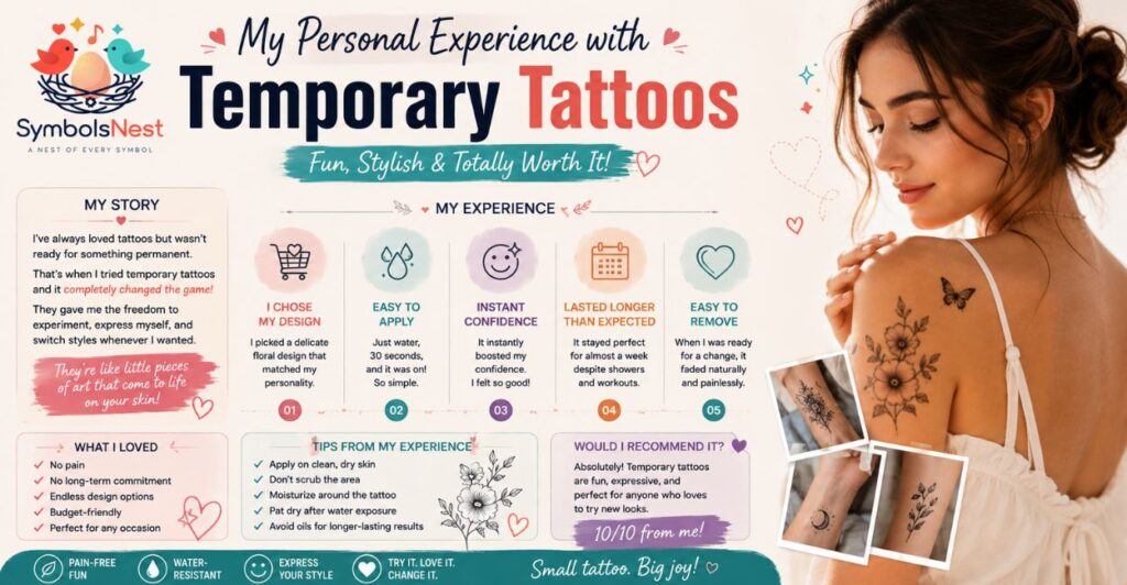 My personal experience with temporary tattoos