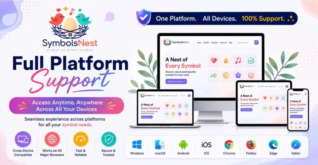 Full Platform Support