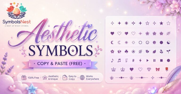 Aesthetic Symbols