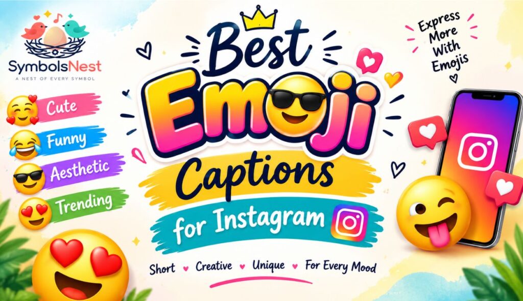Best Emoji Captions for Instagram