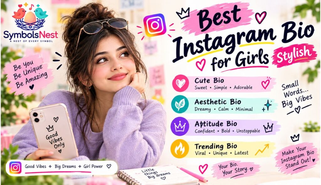 Best Instagram Bio for Girls Stylish