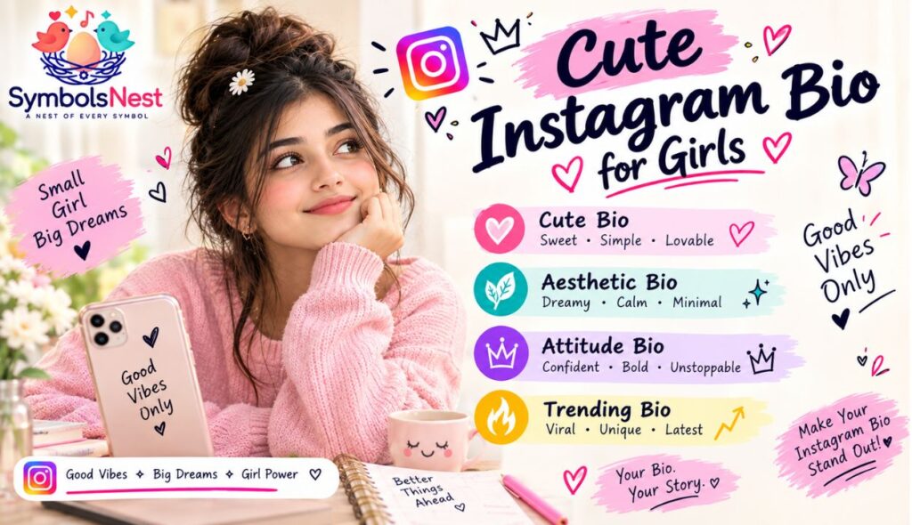 Cute Instagram Bio for Girls