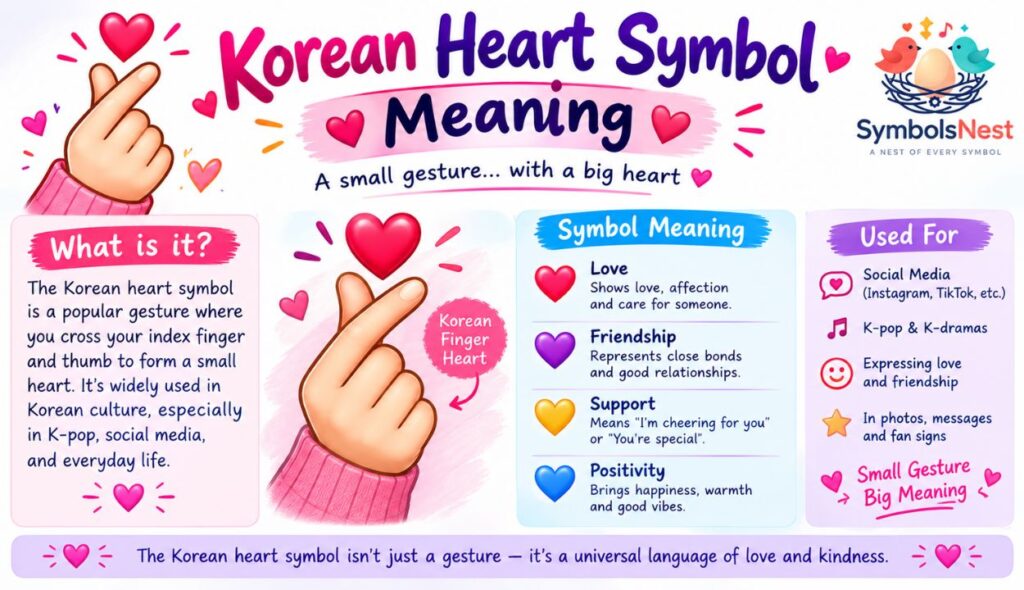 Korean Heart Symbol Meaning