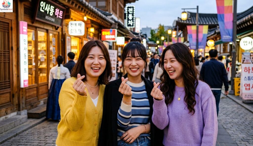 Korean Heart Symbols for TikTok