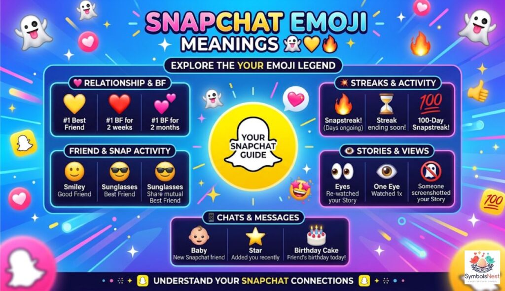 Snapchat Emoji Meanings ๐ป๐๐ฅ