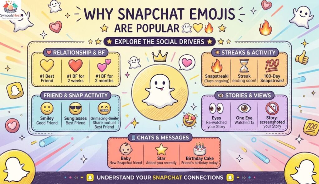 Why Snapchat emojis are popular