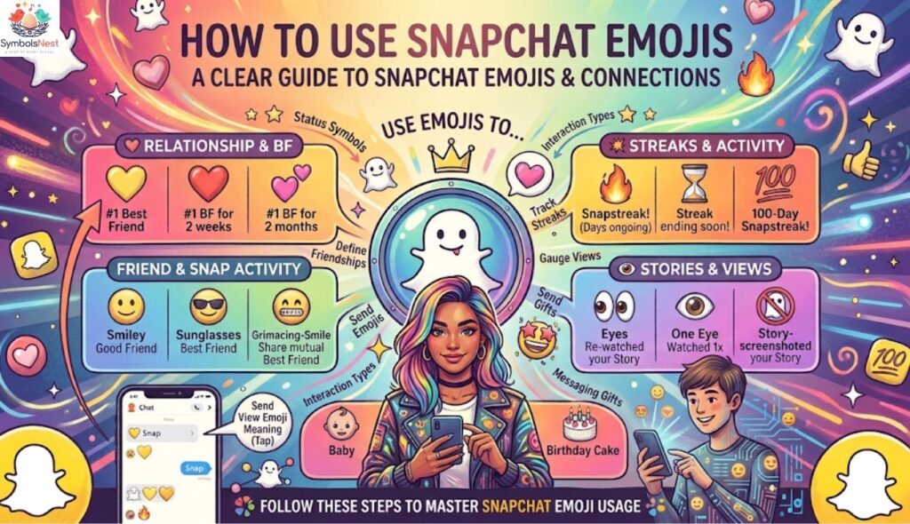 How to use Snapchat emojis