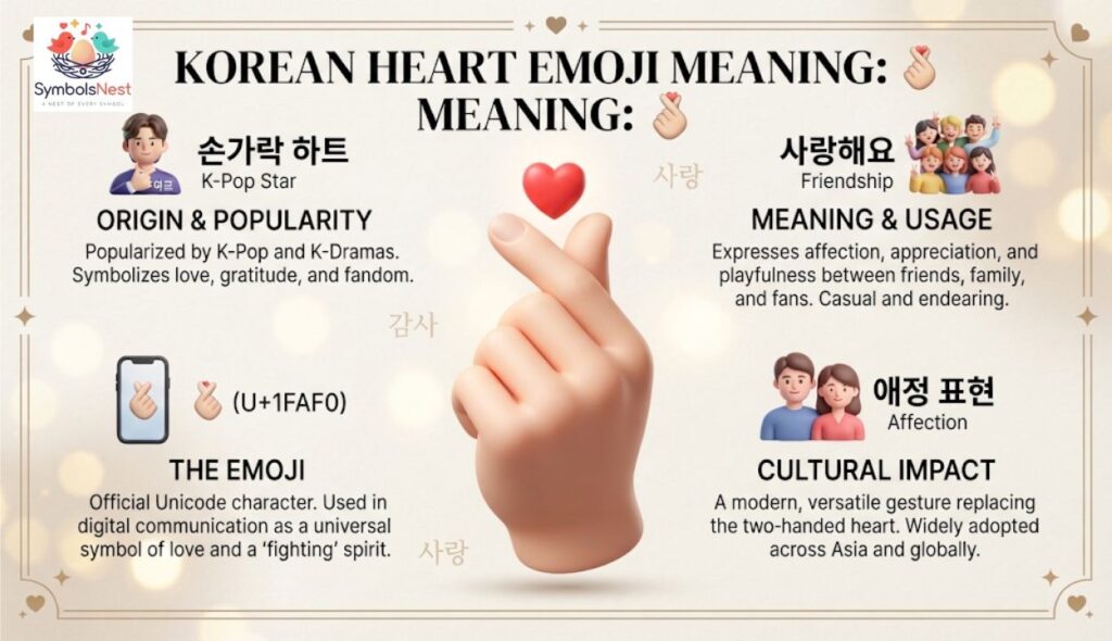 Korean Heart Emoji Meaning