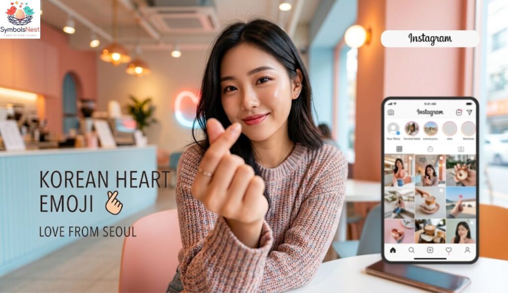 Korean Heart Emoji for Instagram