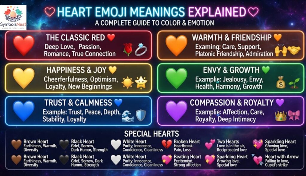 Heart Emoji Meanings Explained ❤️