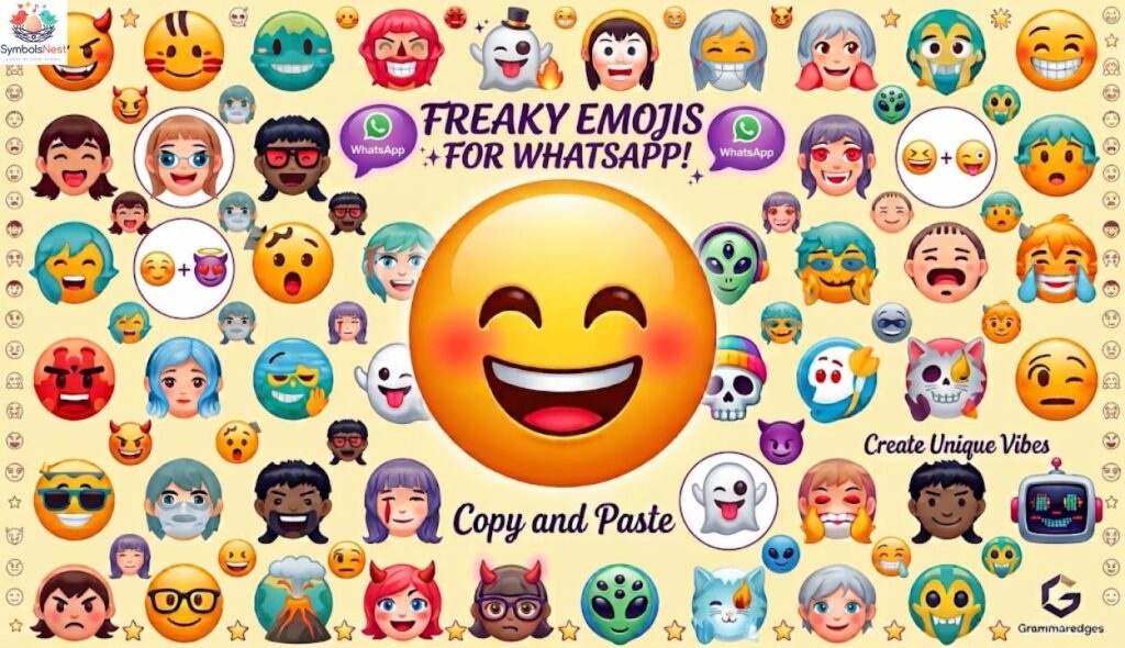 Freaky Emojis for WhatsApp ๐ฌ