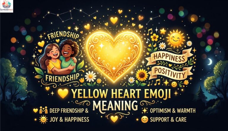 ๐ Yellow Heart Emoji Meaning