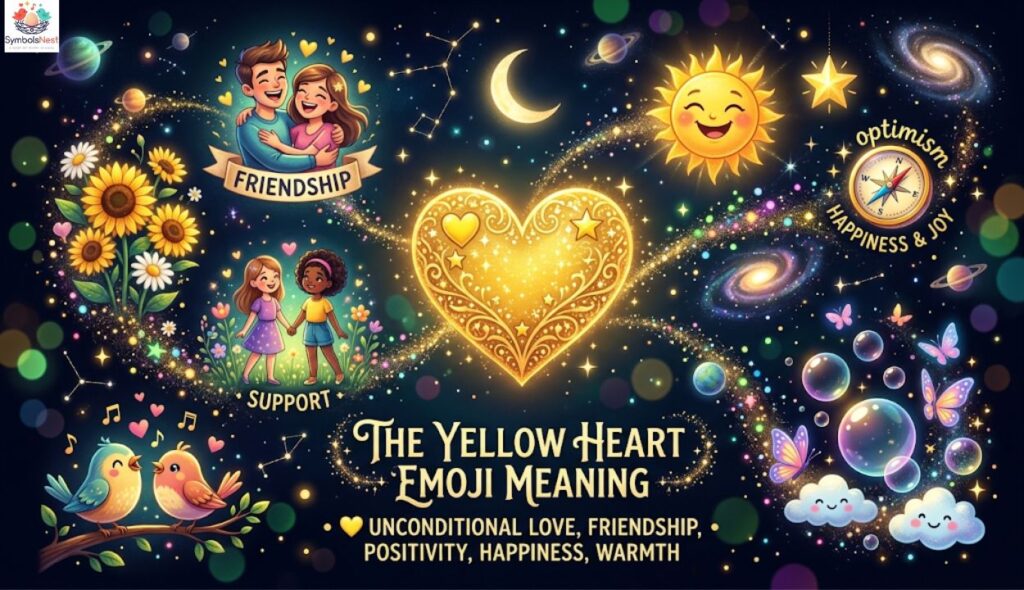๐ What Does the Yellow Heart Emoji Mean?