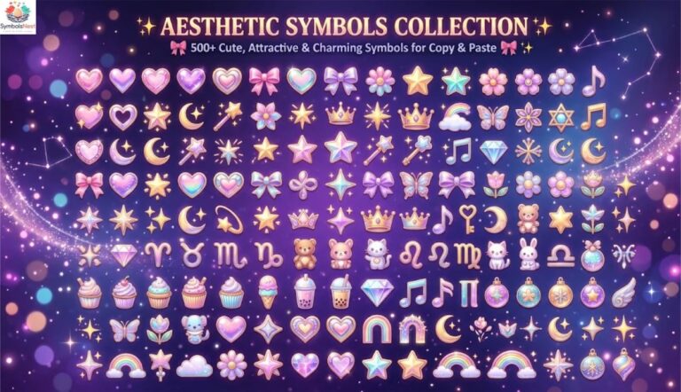 ✨ Aesthetic Symbols Collection Copy and Paste: