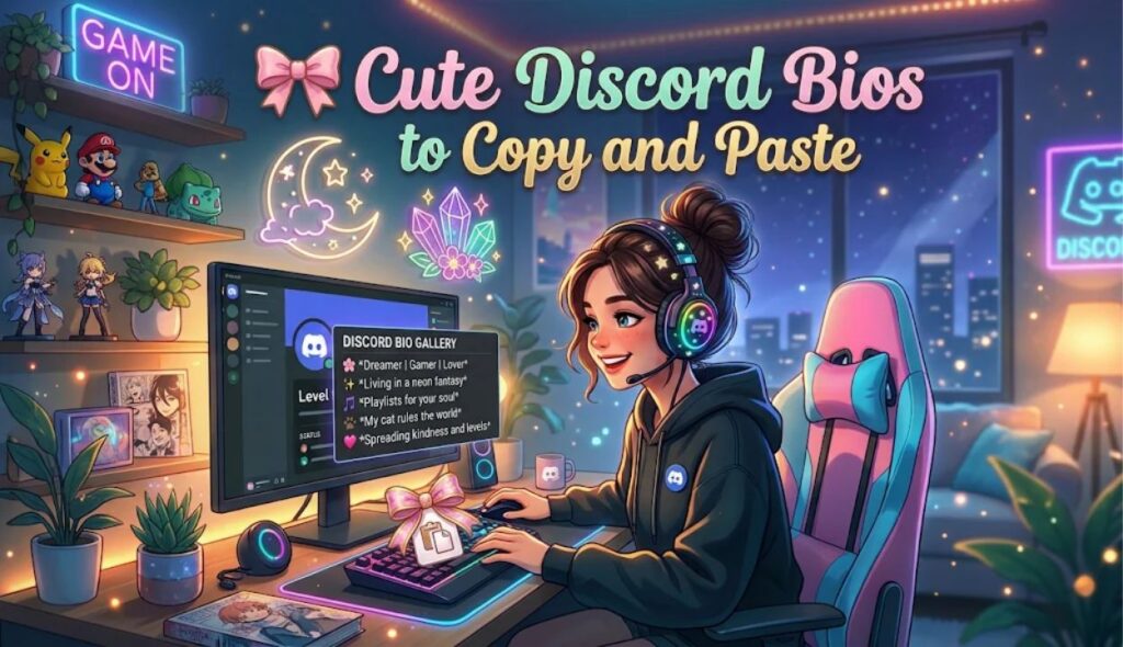 🎀 Cute Discord Bios to Copy and Paste