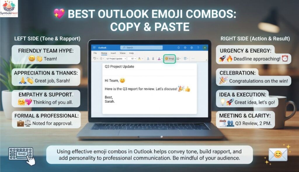 ๐ Best Outlook Emoji Combos: Copy & Paste