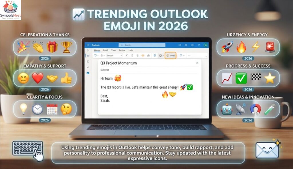 ๐ Trending Outlook Emoji in 2026