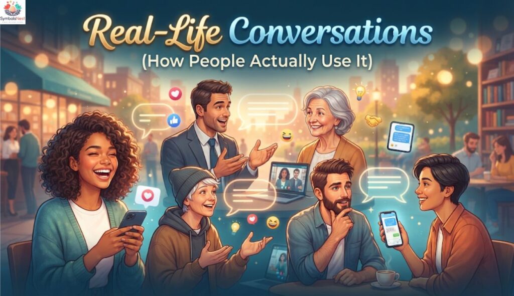 ๐ฌ Real-Life Conversations (How People Actually Use It)