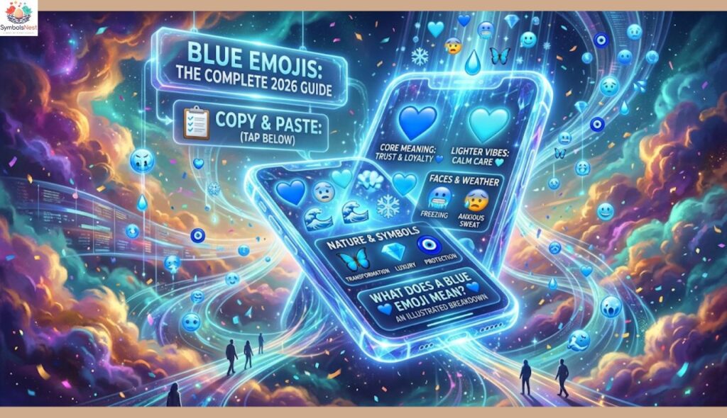 💙 What Does a Blue Emoji Mean?