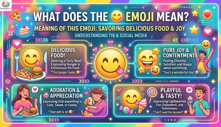 😋 Meaning of This Emoji: