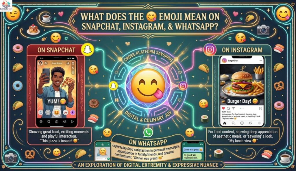 📲 What Does 😋 Mean on Snapchat, Instagram, and WhatsApp?