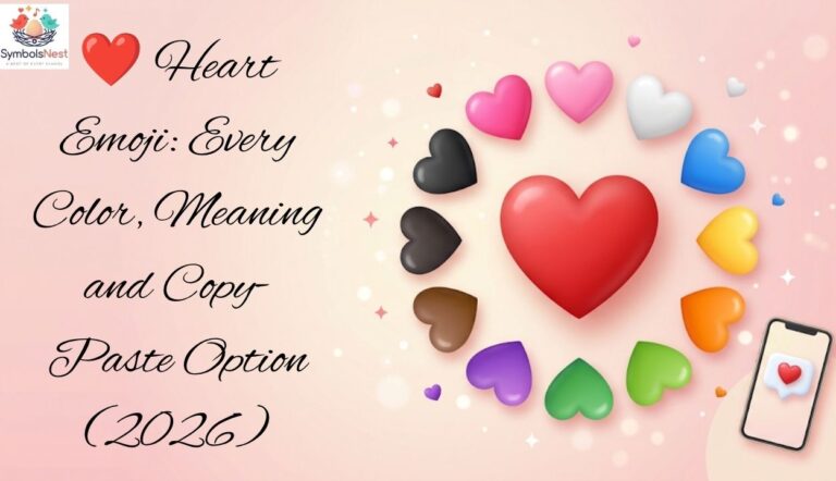 ❤️ Heart Emoji: Every Color, Meaning